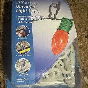 52 Pieces of Universal Light Hook Set